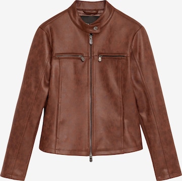 Desigual Between-Season Jacket 'CHAQ_BIKERCY 26WWEW09' in Brown: front