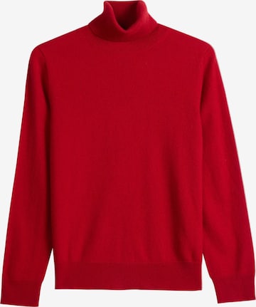 GOBI Cashmere Pullover 'Women's Timeless Cashmere Turtleneck Sweater' in Rot: Vorderseite