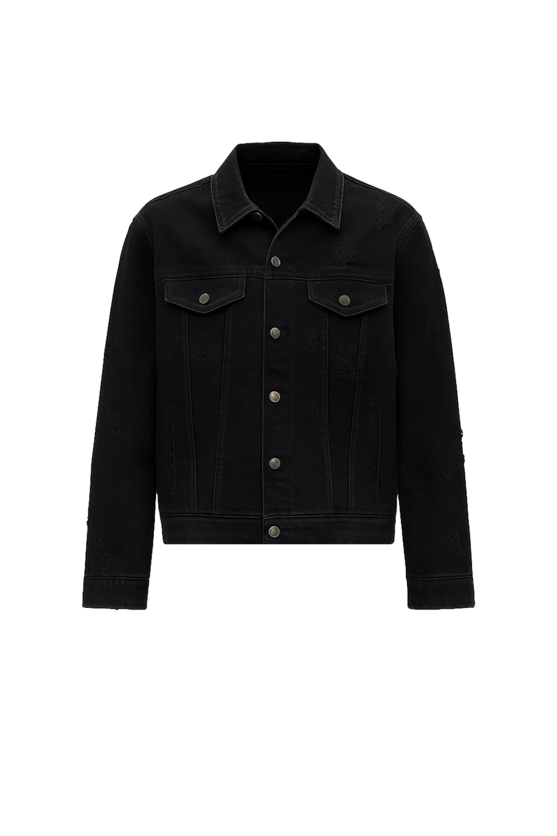 PCFG Jacke in Schwarz: Vorderseite