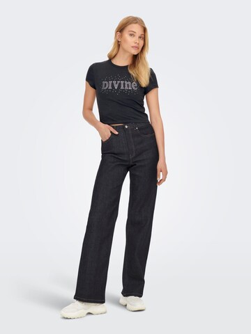 ONLY T-Shirt 'ONLErin' in Grau