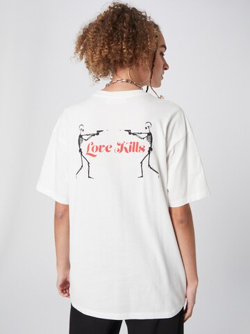 T-Shirt 'Adlin' SHYX en blanc