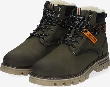 Boots stringati di Dockers by Gerli in verde