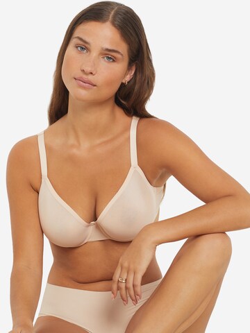 ETAM T-Shirt BH 'Pure Mesh Plus' in Beige