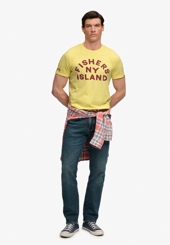 T-Shirt Superdry & Co en jaune