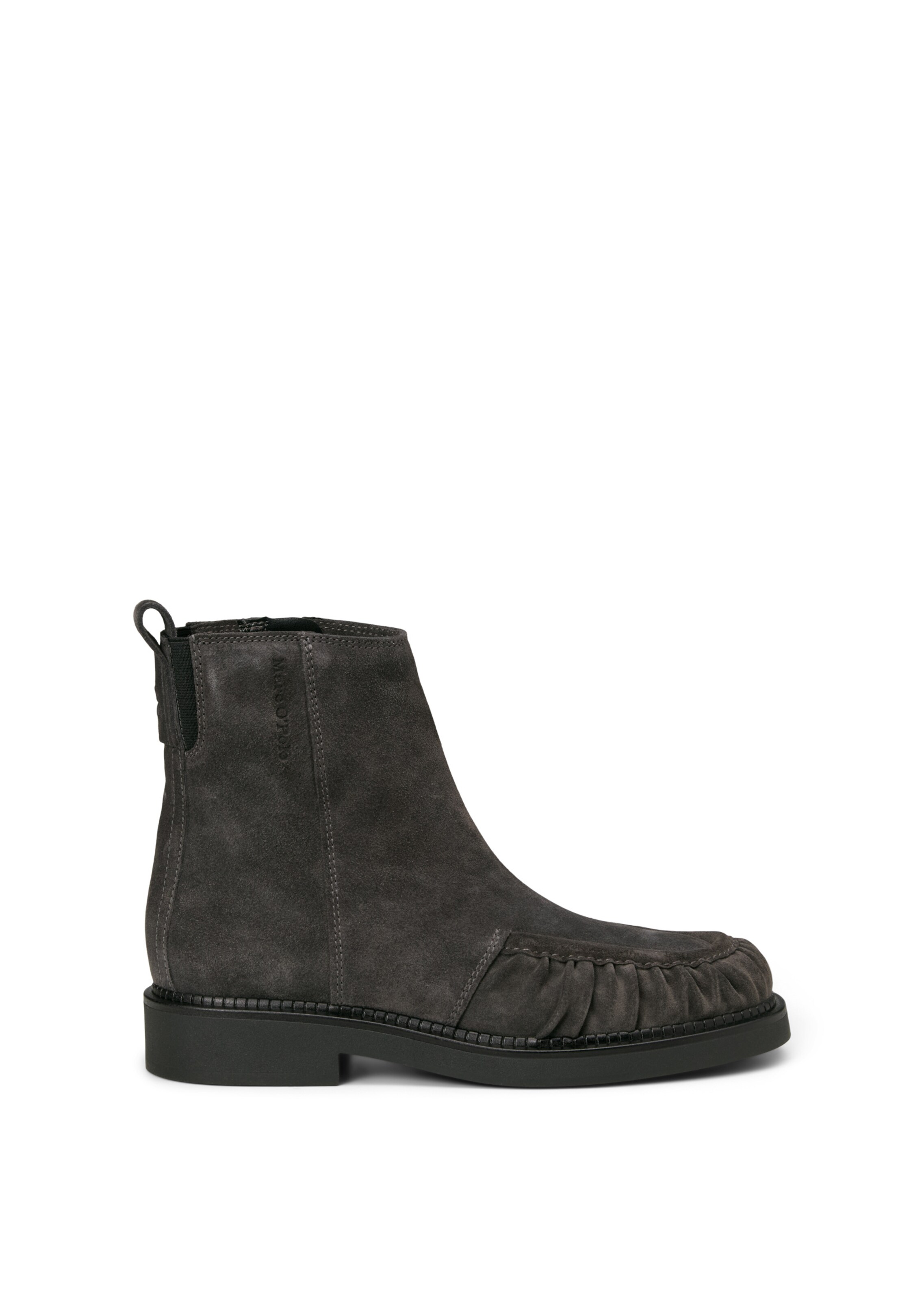 Bottines 'Erin' Marc O'Polo en gris : sur le côté