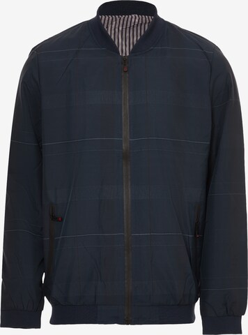 baradello Between-Season Jacket in Blue: front