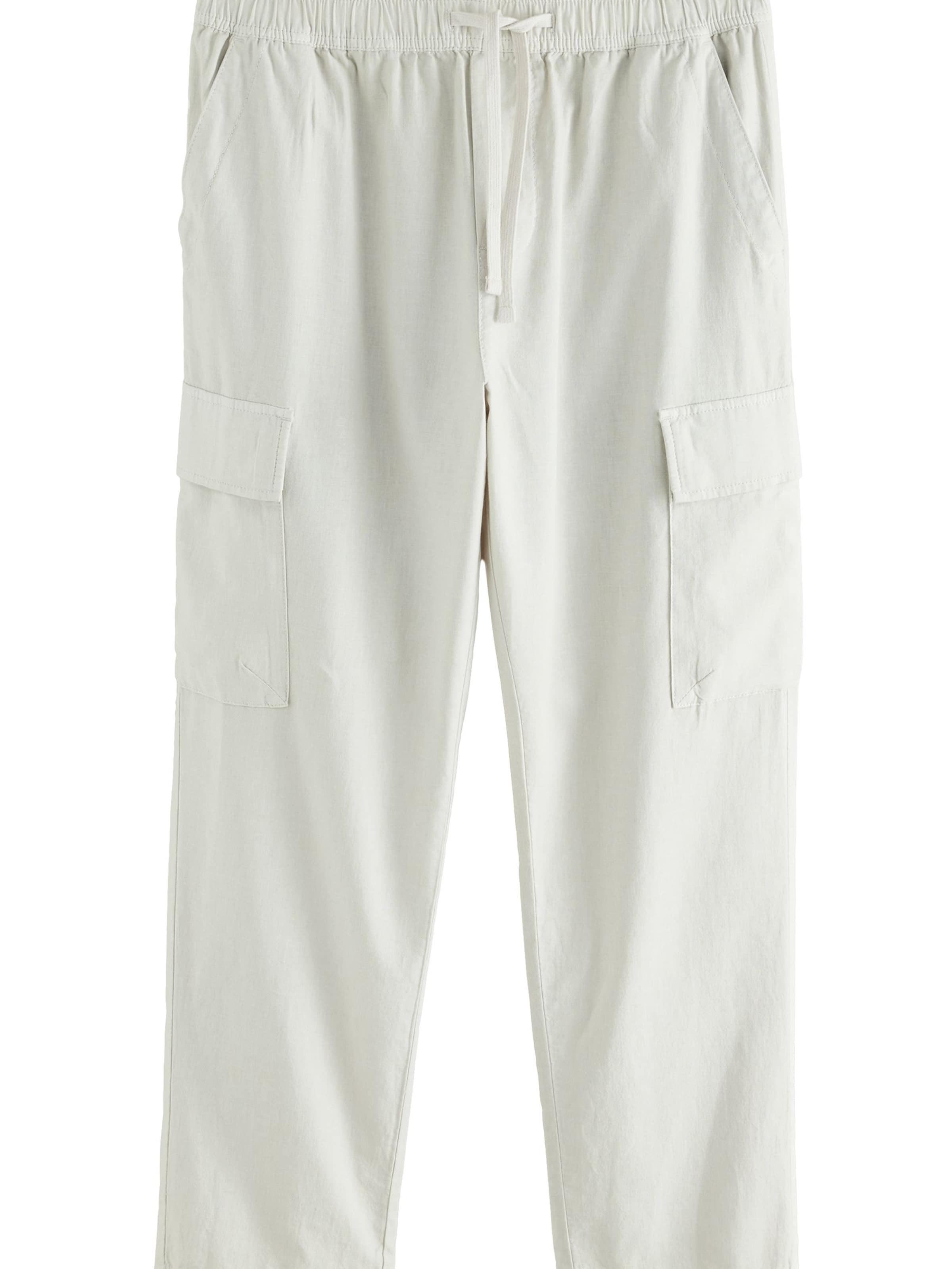 Next tavaline Klapptaskutega püksid, värv hall: eest vaates