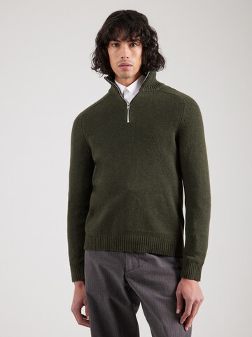 SELECTED HOMME Pullover 'SLHNICO' in Grün: Vorderseite
