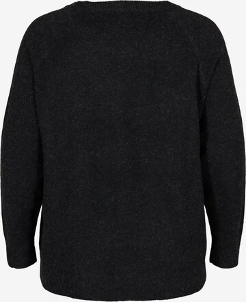 Zizzi - Pullover 'CASUNNY SHINE' em cinzento