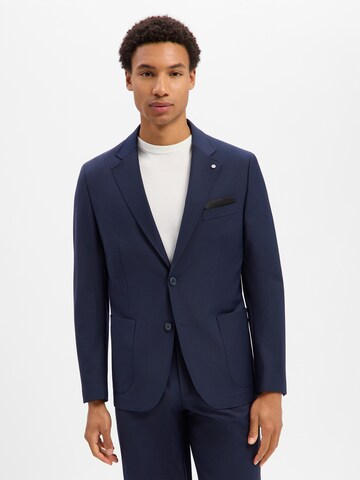 BENVENUTO Regular fit Business blazer 'Maso' in Blue: front