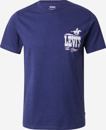 Regular T-Shirt LEVI'S ® en bleu : devant