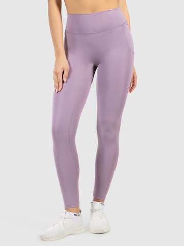 Coupe slim Leggings ' Kelsy ' Smilodox en violet : devant