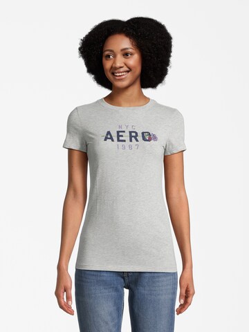 AÉROPOSTALE Shirts i grå: forside