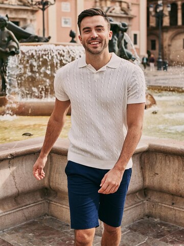 Suitable Shirt 'Drop Needle' in Wit