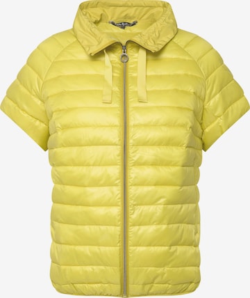 Ulla Popken Vest in Yellow: front