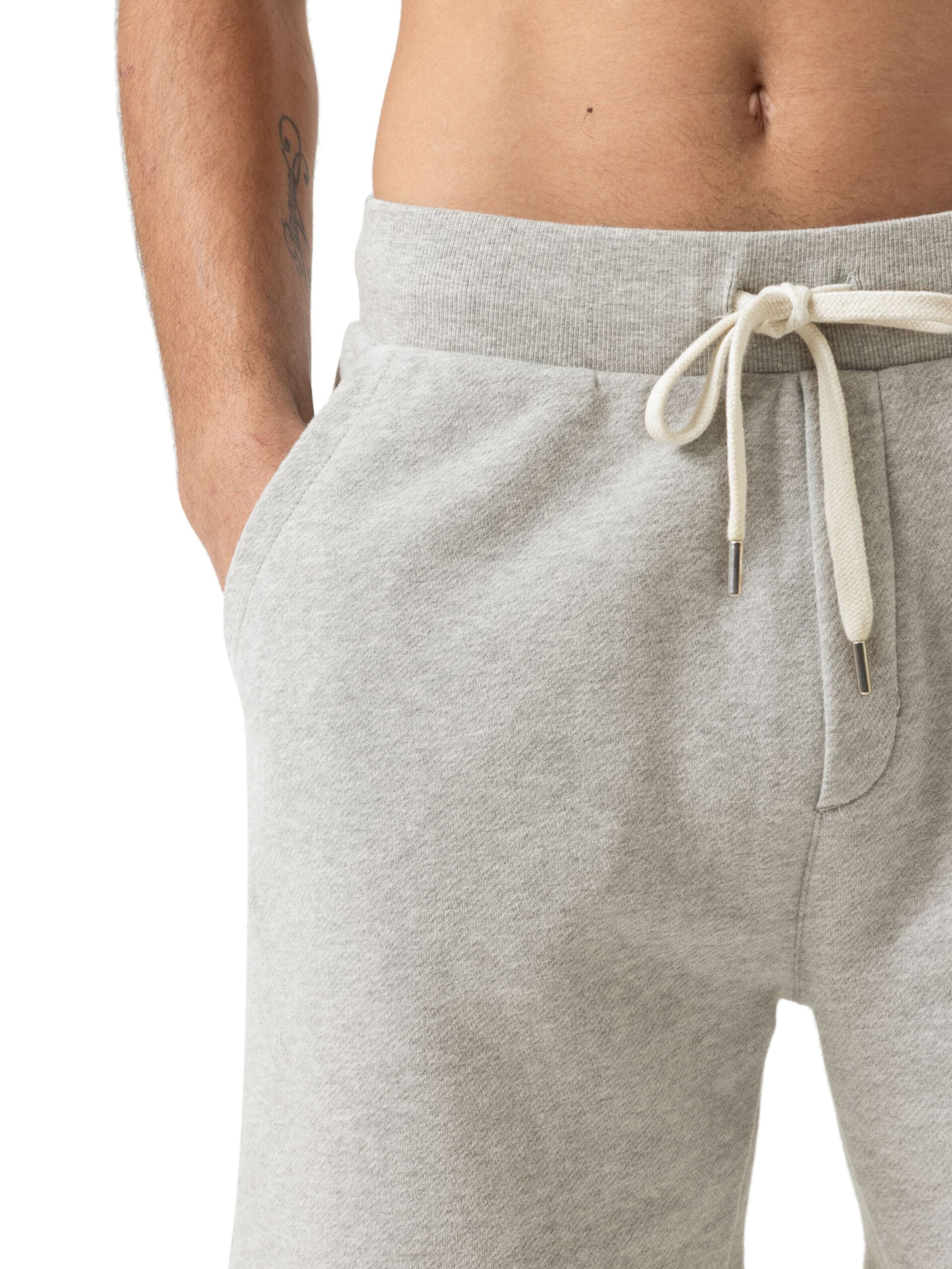 Regular Pantalon 'Cotton Leisure' Mey en gris