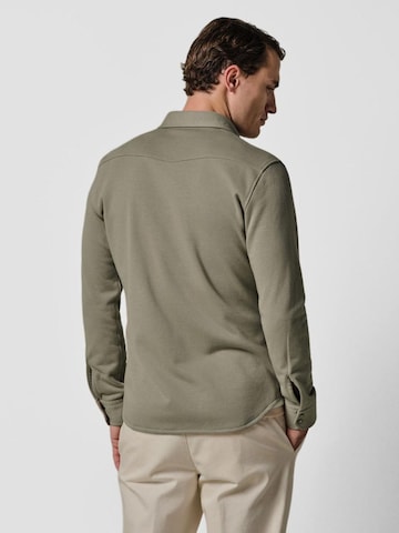 Profuomo Gebreid vest in Groen