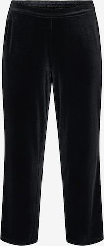 Zizzi Regular Pants 'Livia' in Black: front