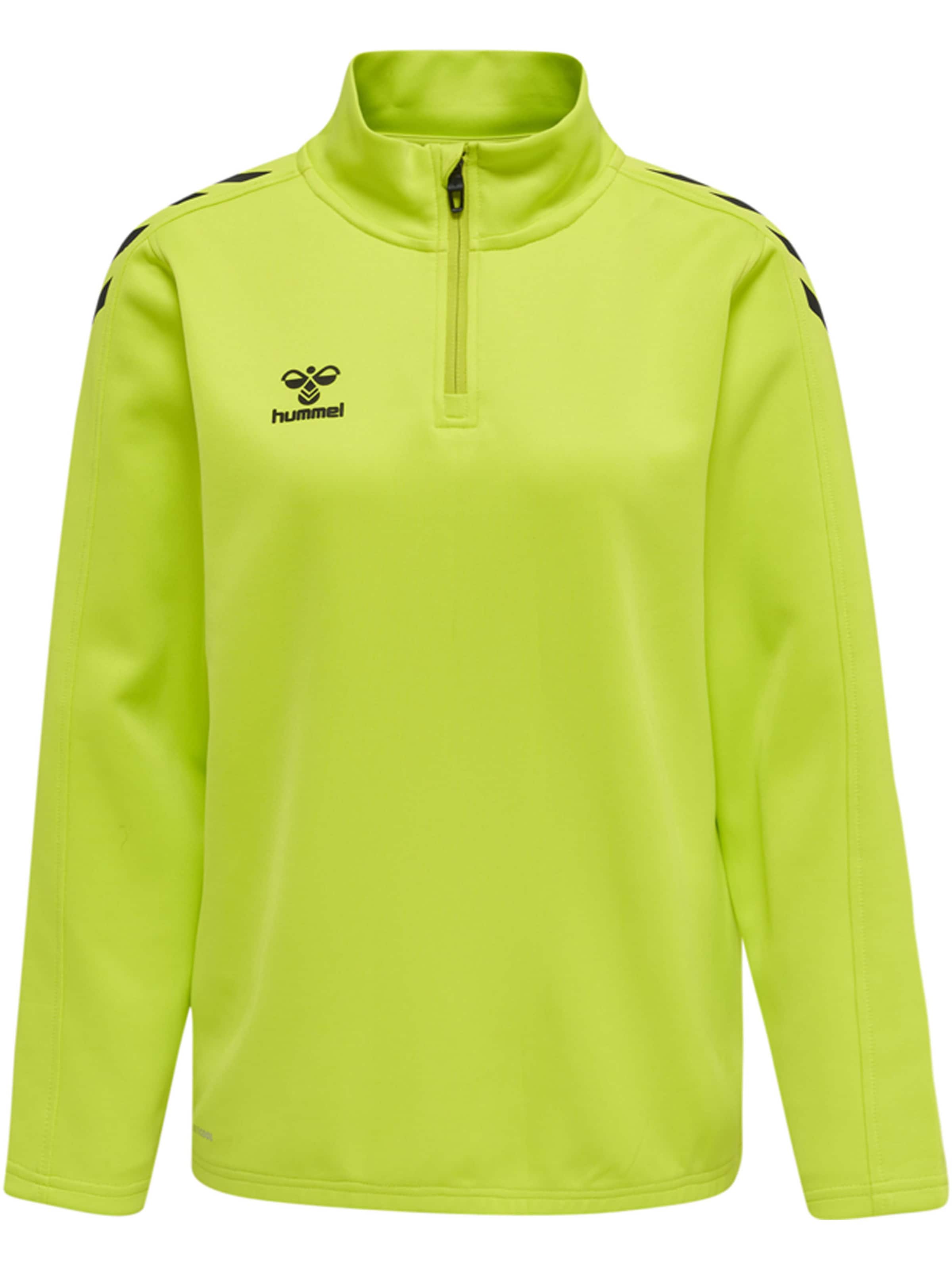 Hummel Sports sweatshirt in Yellow: front