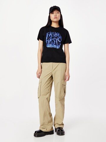 Tricou 'Babybrush' de la Carhartt WIP pe negru