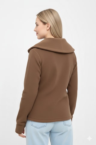 BENCH Pullover in Braun