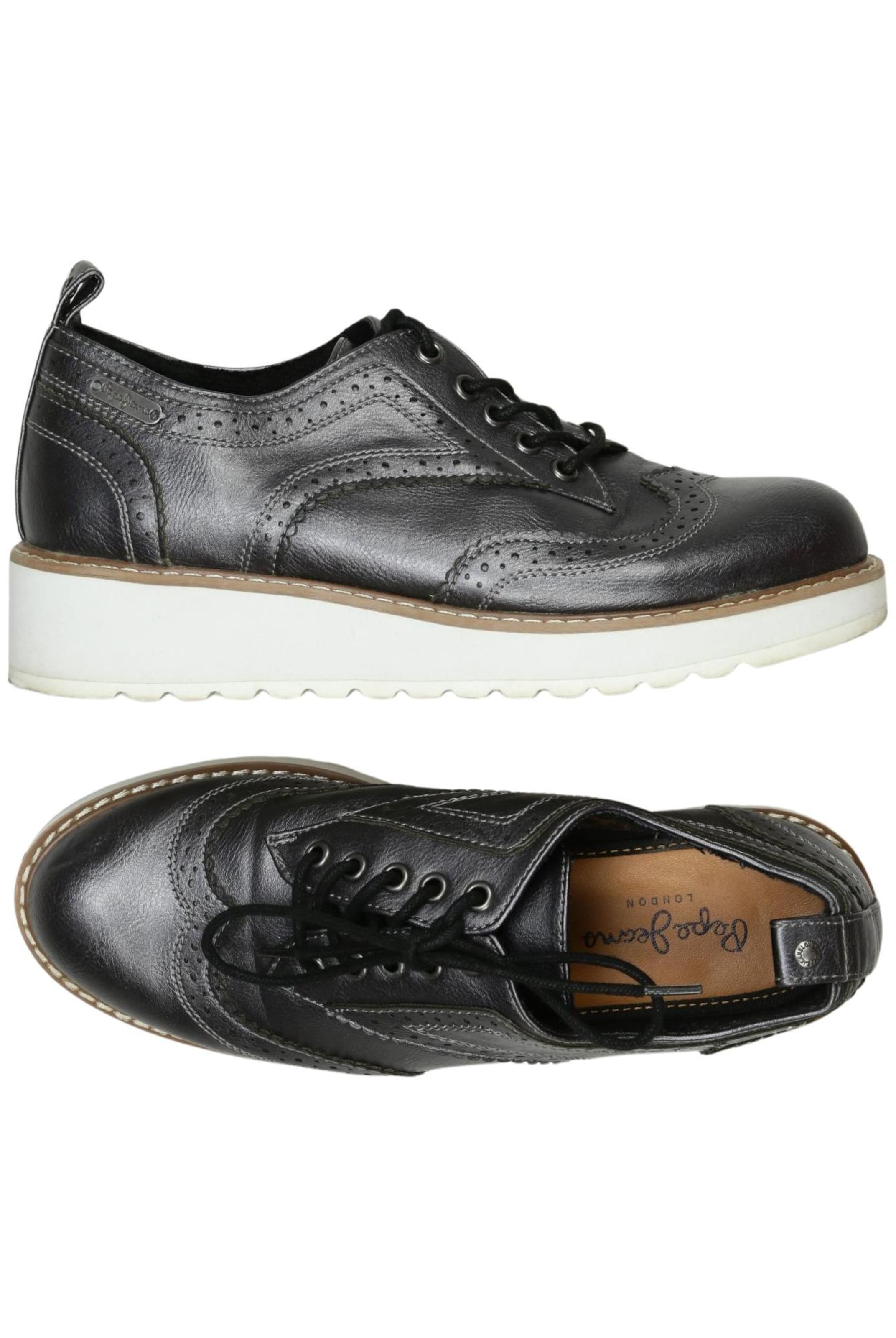 Pepe Jeans Halbschuh 37 in Silber: Vorderseite