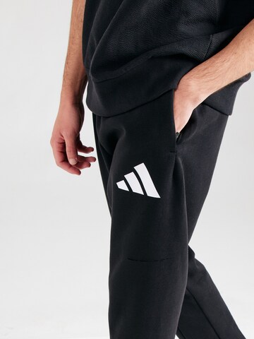 Effilé Pantalon de sport 'FI' ADIDAS SPORTSWEAR en noir