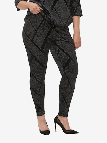 Zizzi Skinny Leggings in Zwart