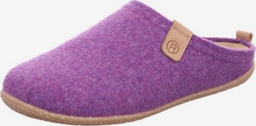 ROHDE Hausschuh in Lila: Vorderseite