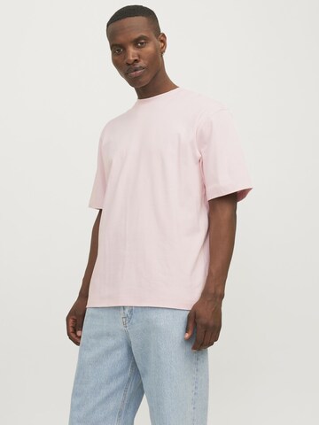 JACK & JONES T-Shirt 'JJEUrban Edge' in Pink: Vorderseite