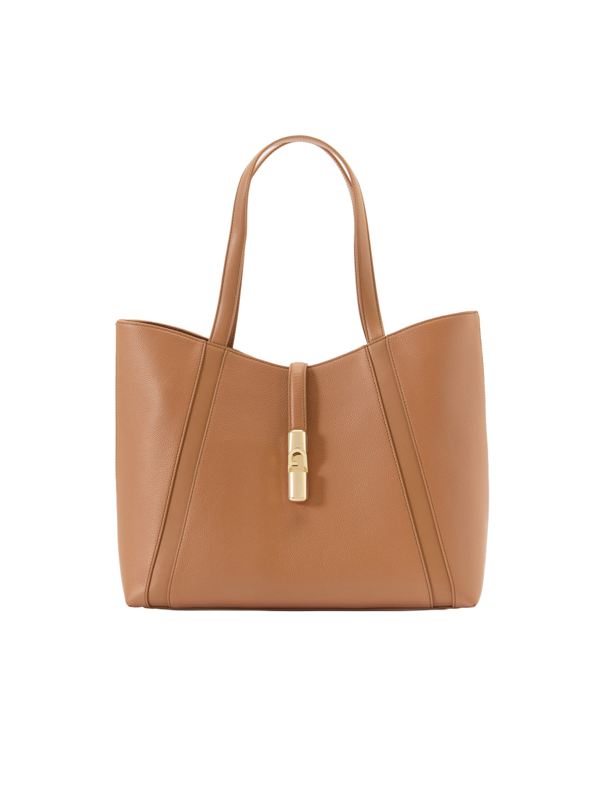 FURLA Shopper 'GOCCIA' i brun: forside