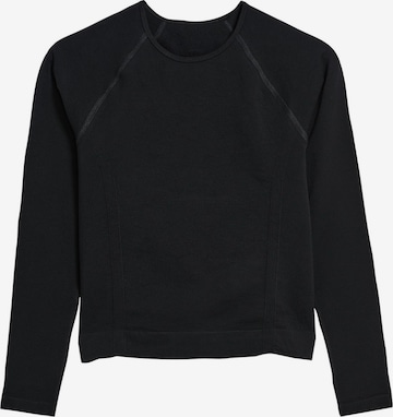 ARMEDANGELS Longsleeve SEAMLESS in Schwarz: Vorderseite