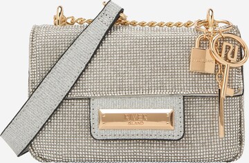 River Island - Bolso de hombro en plata