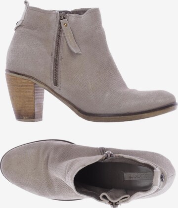 bugatti Dress Boots in 39 in Grey: front