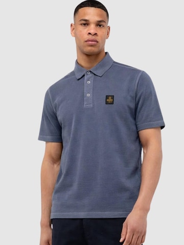 T-Shirt 'MIRROR POLO' Refrigiwear en bleu : devant