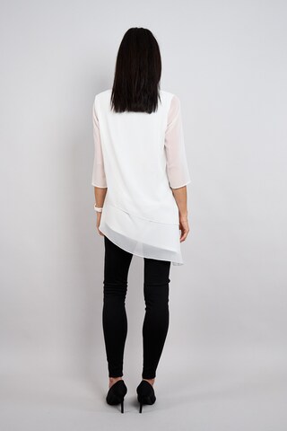 Seidel Moden Bluse in Weiß