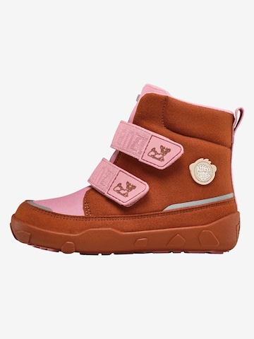 Affenzahn Boots 'Vegan Comfy Vegan Comfy' in Brown: front