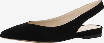 EVITA Slingback Pumps in Black: front