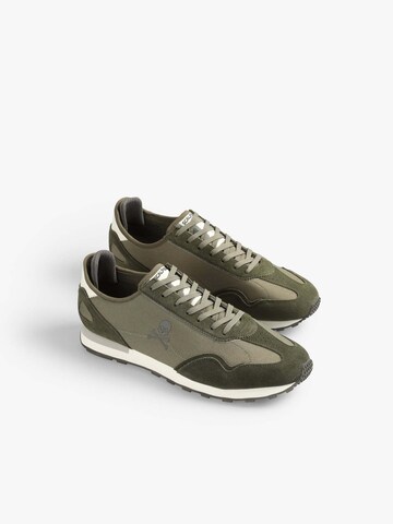 Sneaker low de la Scalpers pe verde