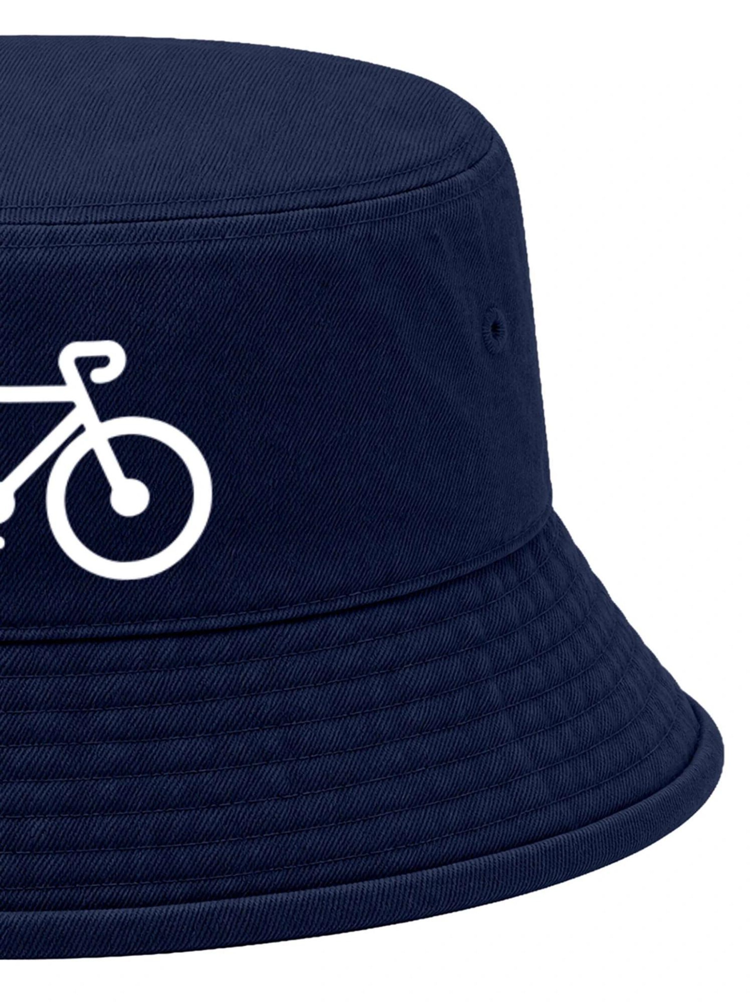 Neverless Hat 'Fahrrad' in Blue
