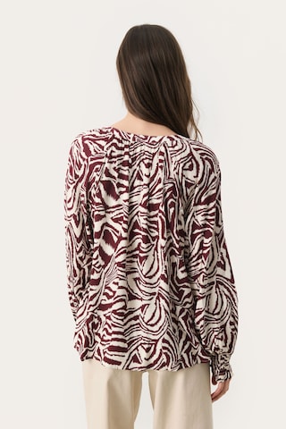 Part Two Blouse 'Tennie' in Brown