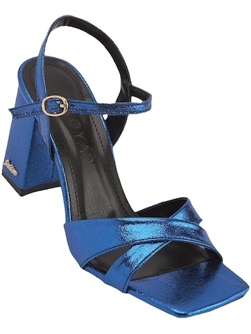 Limoya Sandaal 'Mager' in Blauw: voorkant