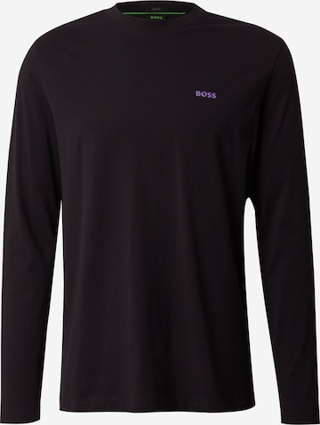 T-Shirt BOSS en noir : devant
