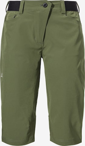 Schöffel Regular Functionele broek ' Bike Capri Pants Style Keitele WMS ' in Groen: voorkant