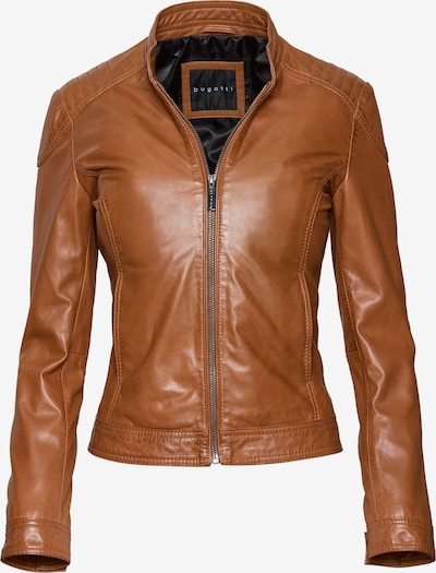 bugatti Lederjacke aus weichem Leder in cognac, Produktansicht