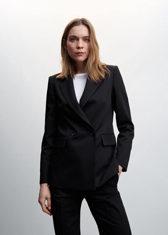 MANGO Blazers 'Greta' in Zwart: voorkant