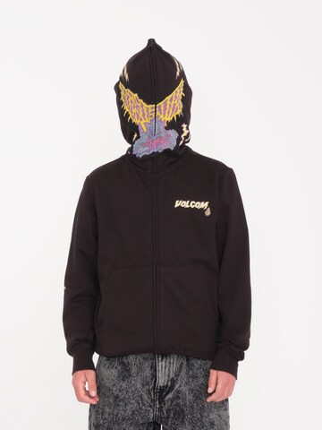 Volcom Sweatshirt 'FA Tetsunori' in Black: front