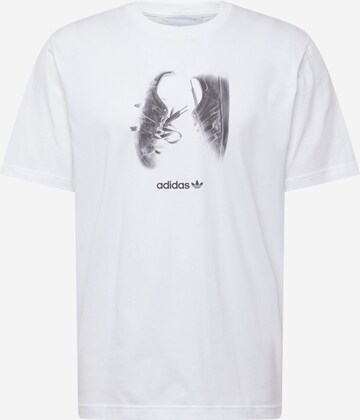 ADIDAS ORIGINALS Shirt 'Training Supply Street' in White: front