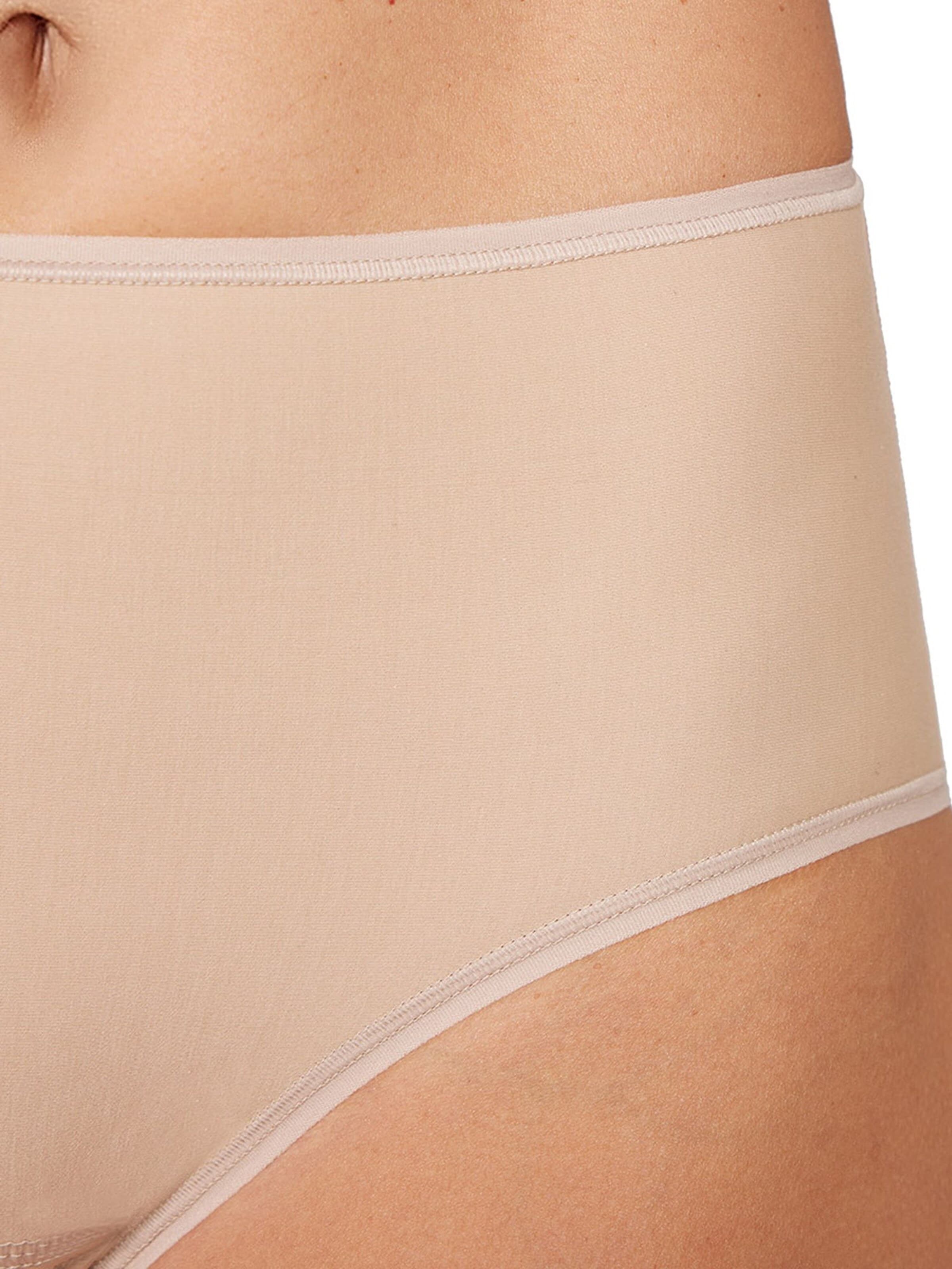 Culotte 'Aurora high waist panty organic cotton' zd ZERO DEFECTS en beige