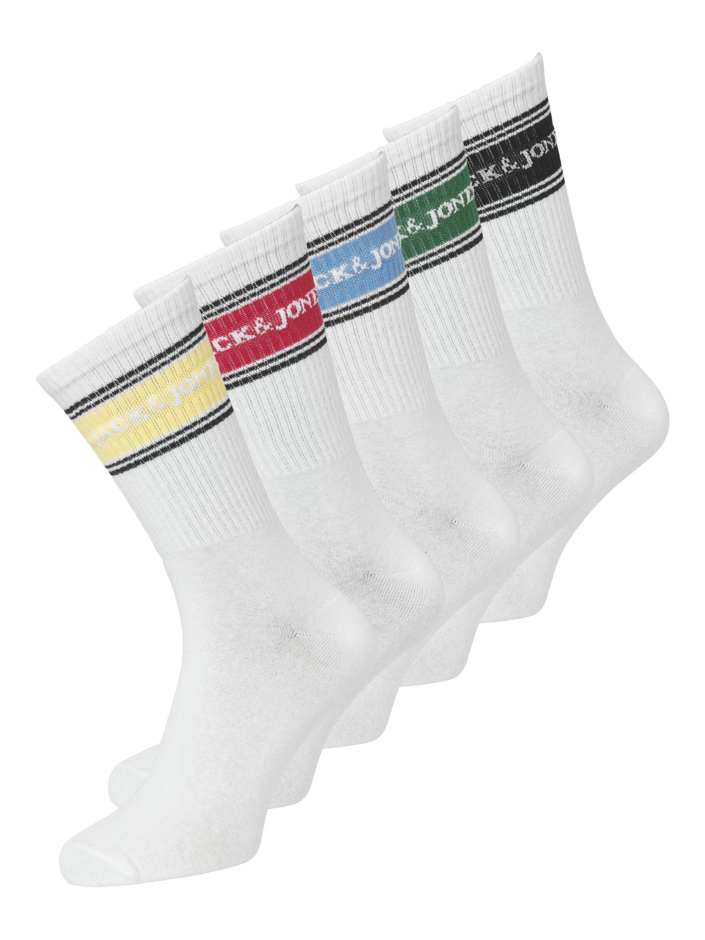 Chaussettes de sport 'Jacvik' JACK & JONES en bleu : devant